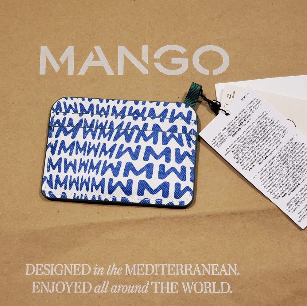 MANGO Printed card holder
